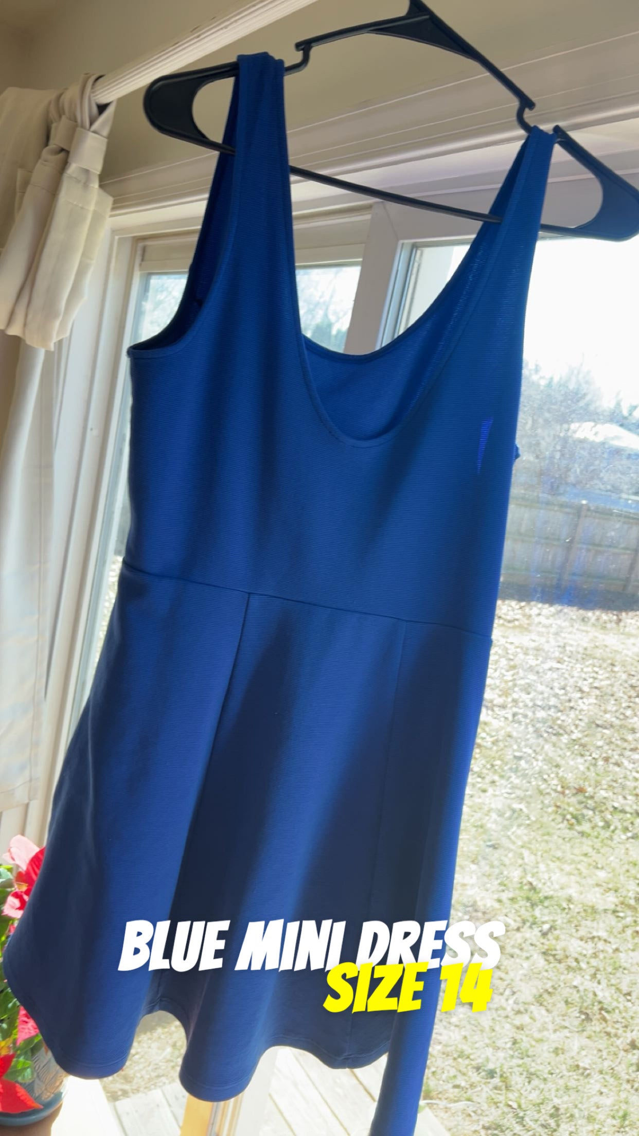 Short Blue Dress